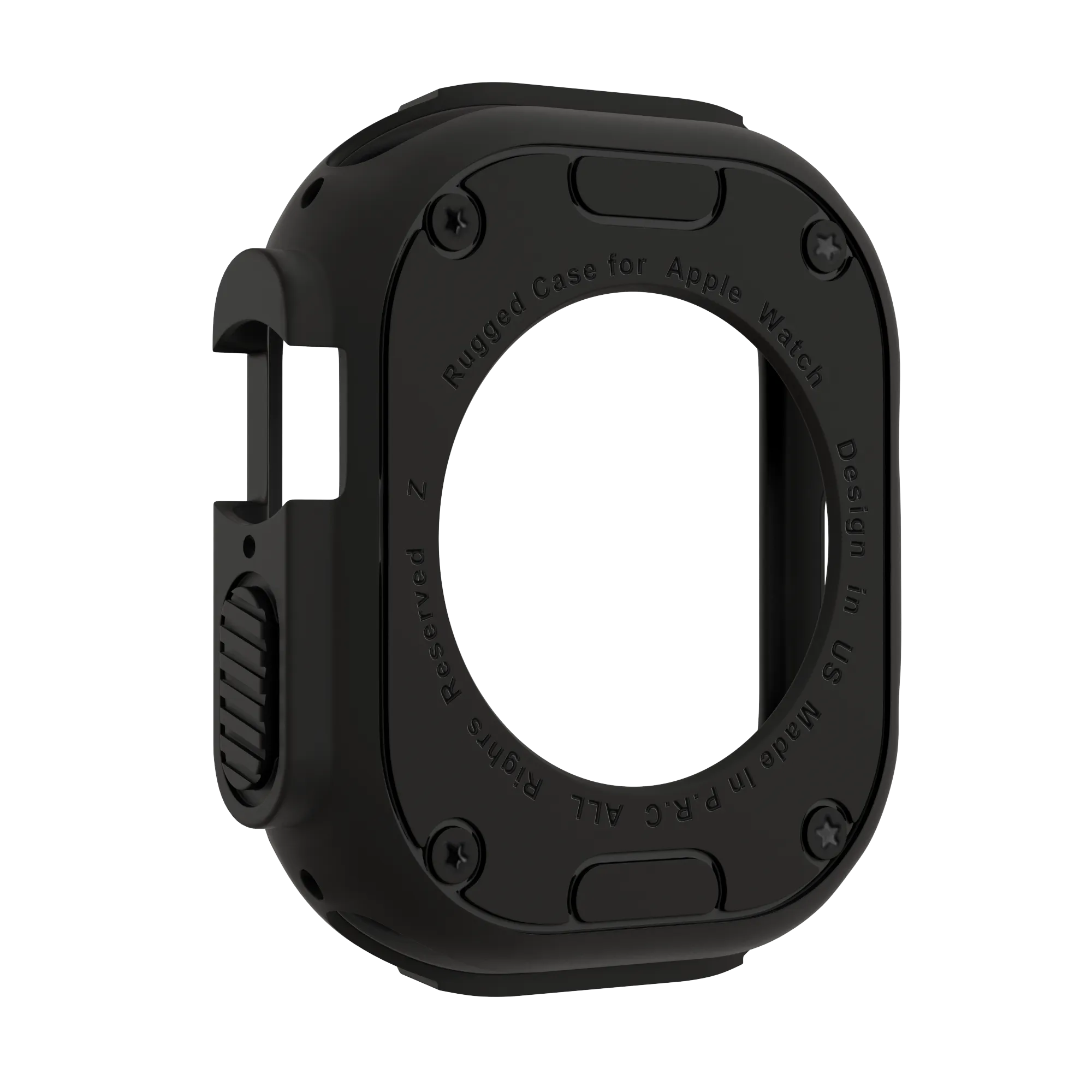Bandz Funda TPU robusta Apple Watch Ultra - 49mm (negro)