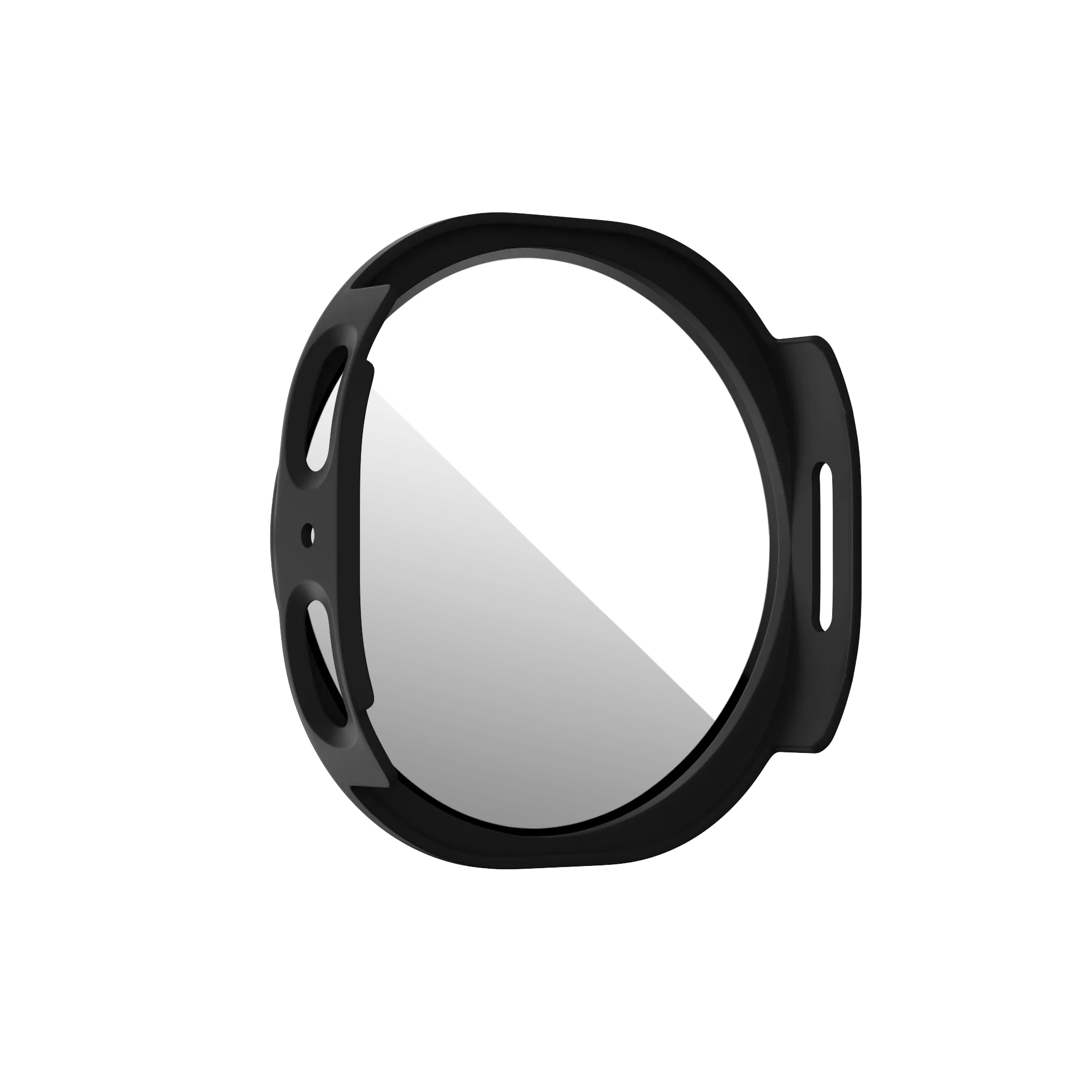Bandz Samsung Galaxy Watch 8 - 40mm PC Cover with Glass (Black)