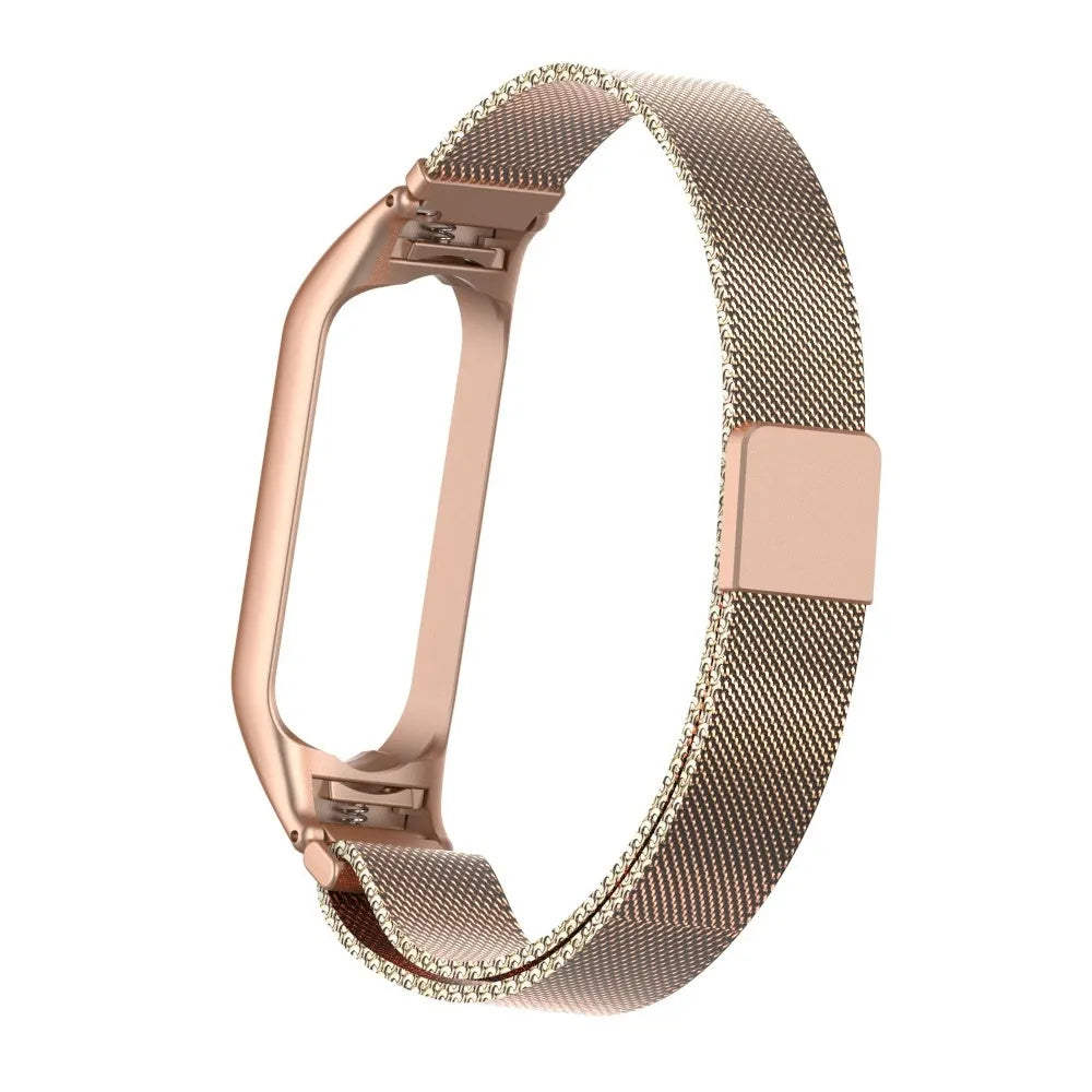Milanese Strap, bronze, without a watch, 3/4 front view