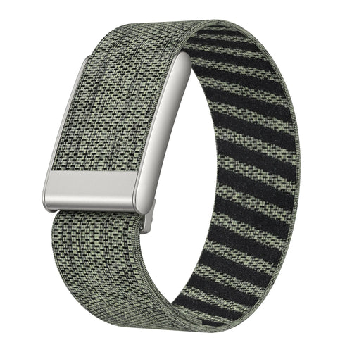 Correa nylon compatible con Whoop MG (gris-verde)