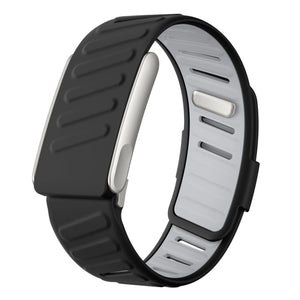 Kompatibel mit Whoop MG Sportarmband (Schwarz/Grau)