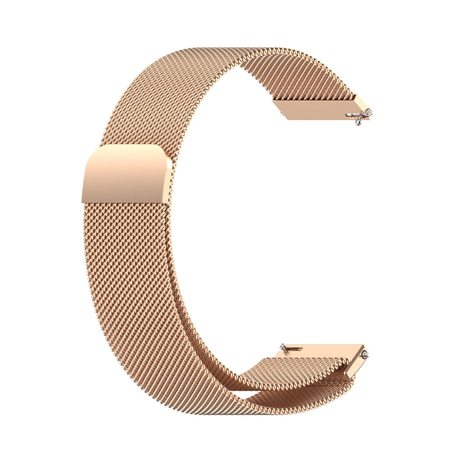 Bracelet milanais Garmin Vivoactive 4 (rose or)