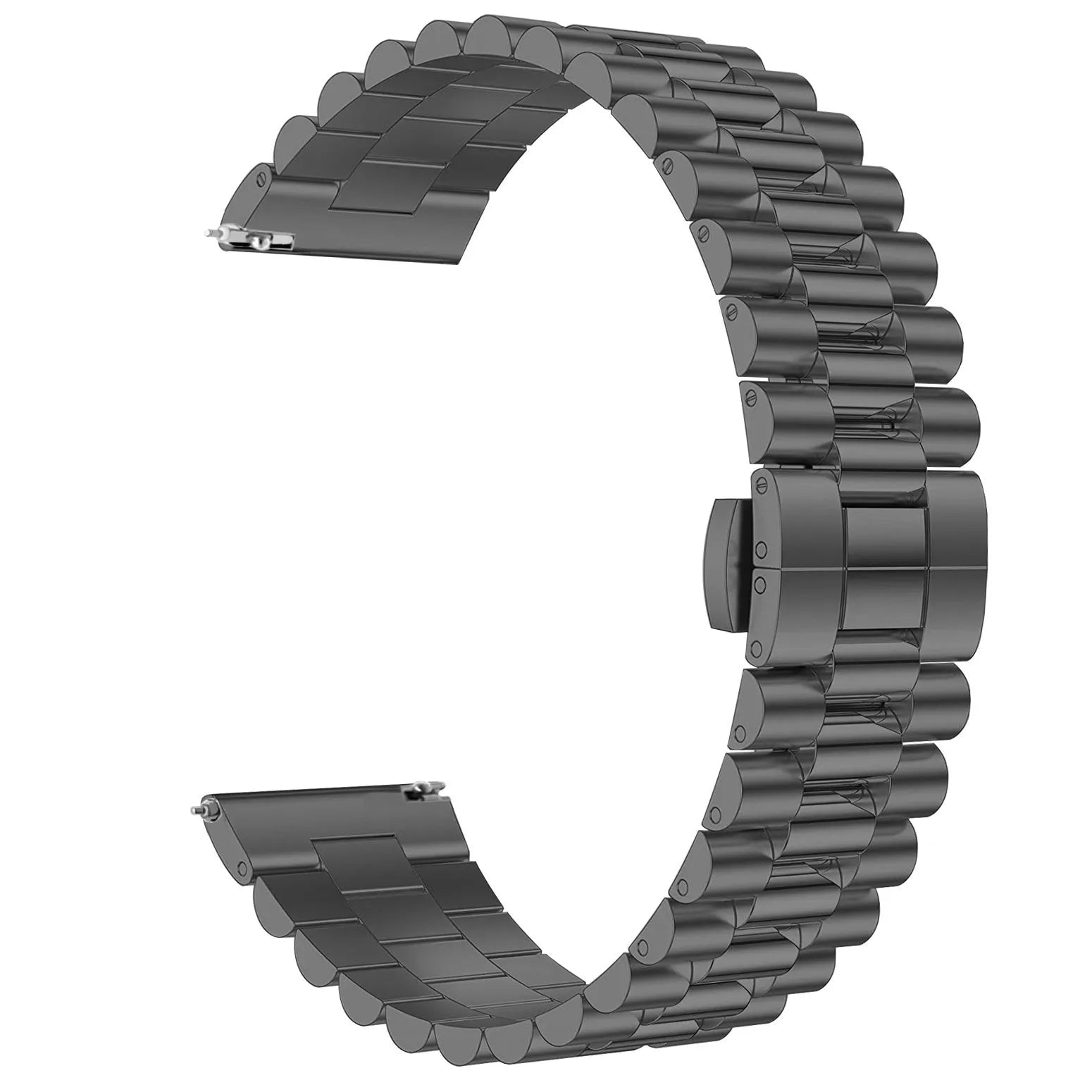 Coros Pace 3 Presidential Steel Strap (Black)