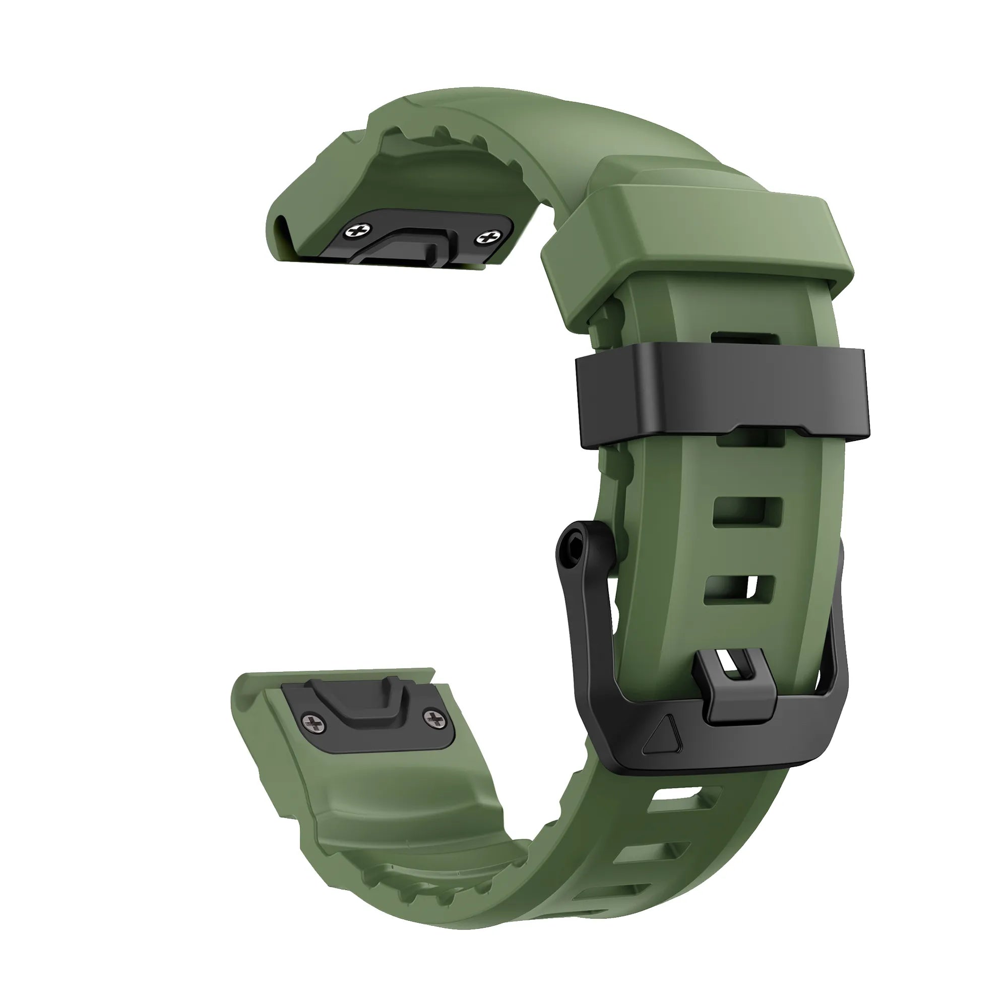 Bracelet silicone trail Garmin Fenix 7x (verte foncé)
