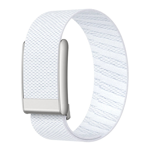 Bracelet nylon compatible avec Whoop 4.0 (blanc)