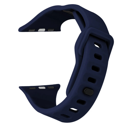 Bracelet sport tilted Apple Watch (bleu foncé)