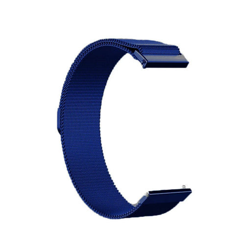 Bracelet milanais Oppo Watch X2 Mini (bleu)