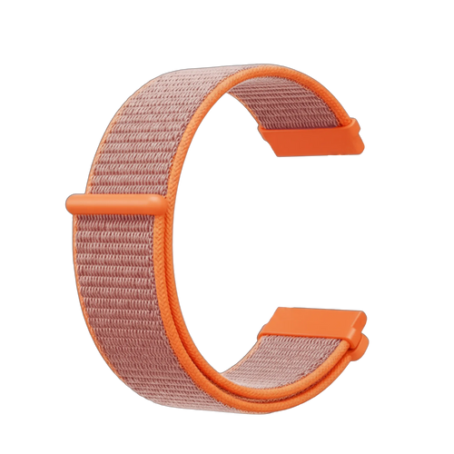 Fitbit Versa 3 Nylon Strap (Orange)