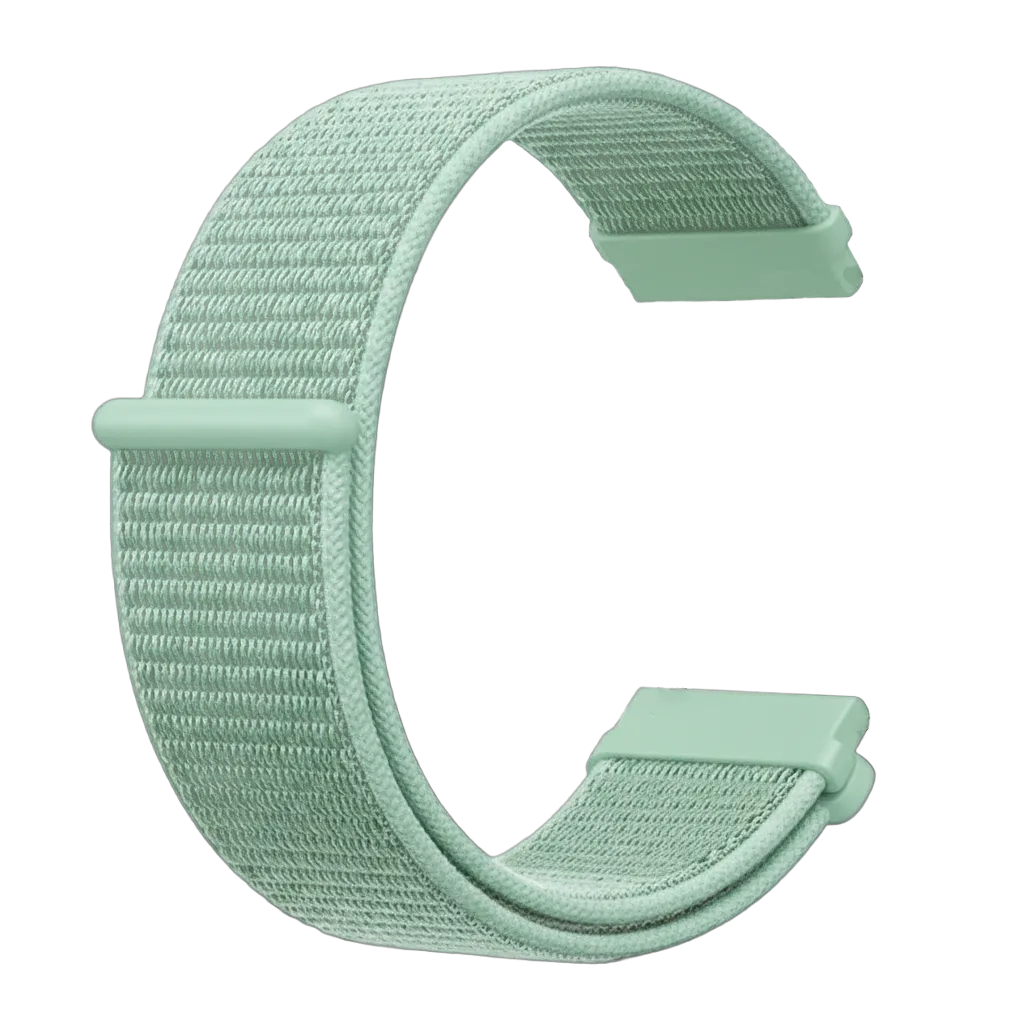 Fitbit Versa 3 Nylonarmband (Mintgrün)