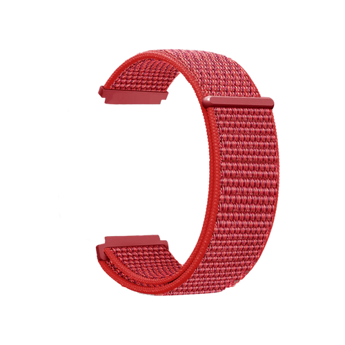 Fitbit Versa 3 Nylon Strap (Red)