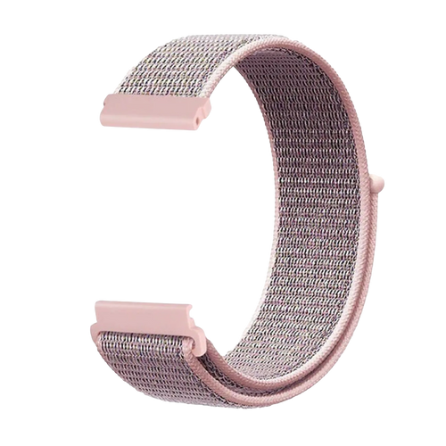 Samsung Galaxy Watch 5 Pro Nylon Strap (Grey/Pink)