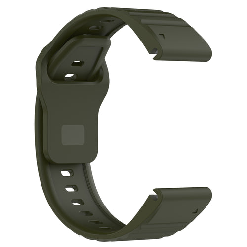 Bracelet silicone outdoor Garmin Tactix 7 (vert armée)