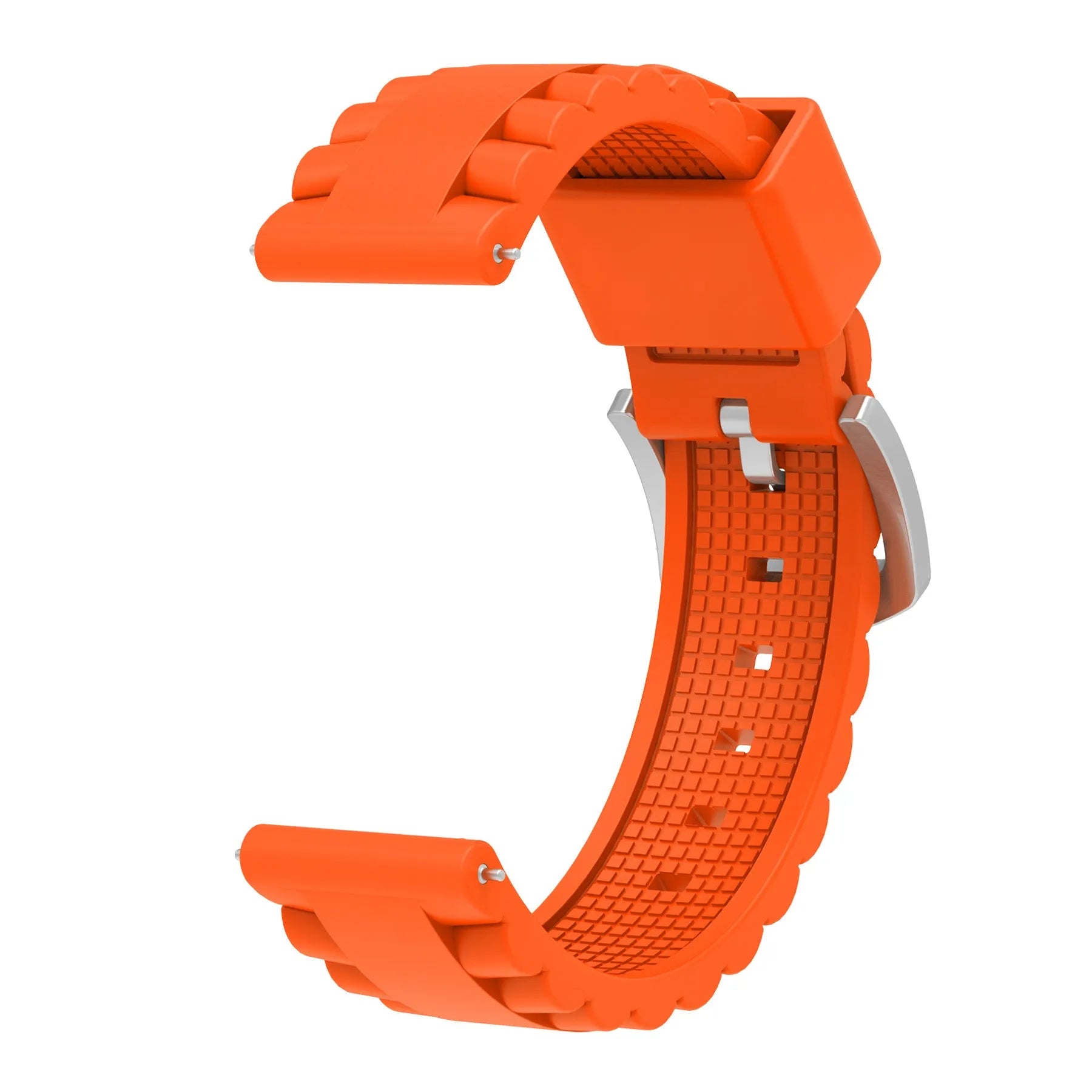 Coros Nomad Wave Silicone Strap (Orange)