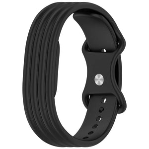 fitbit air silicone band black