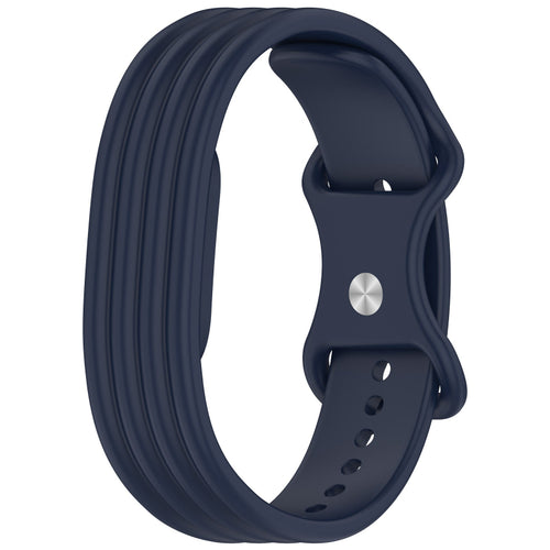 fitbit air silicone band dark blue