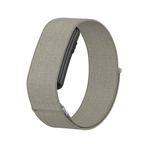 Nylon Strap, beige-grey, without a watch, 3/4 front view