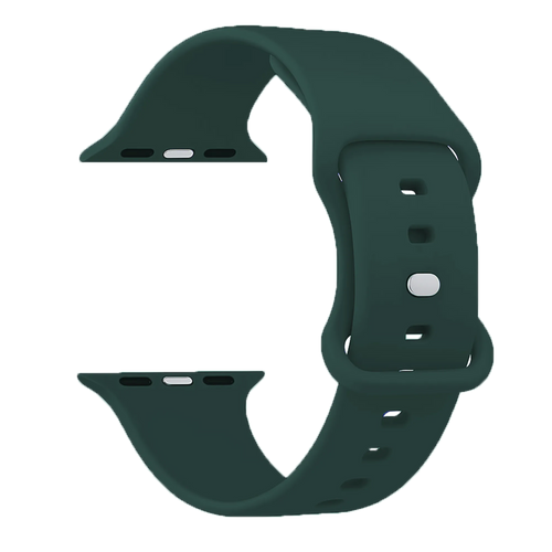 Bracelet Apple Watch silicone (vert olive)