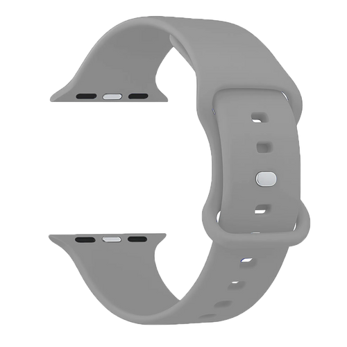 Apple Watch Klassisches Silikonarmband (Grau)