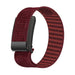 WHOOP 5.0 Knitted Nylon Armband (Weinrot)