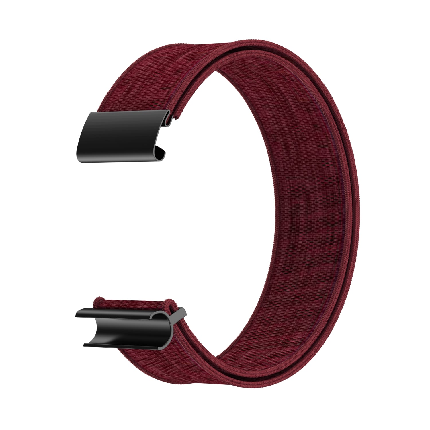 WHOOP MG Knitted Nylon Armband (Weinrot)