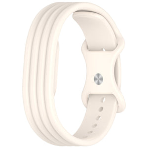 fitbit air silicone band starlight