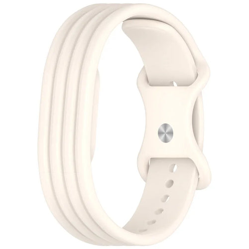 fitbit air silicone band starlight
