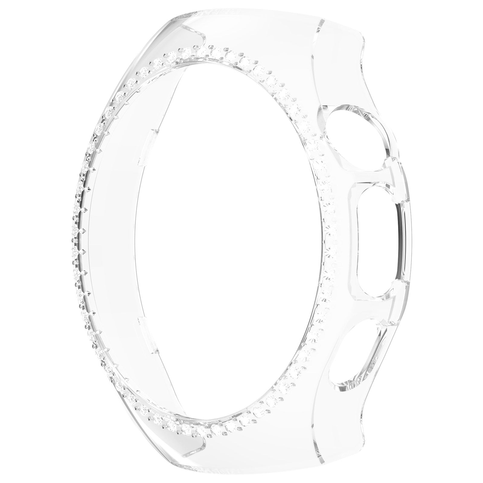 Huawei Watch 5 - 42mm diamond hard case (transparant) 