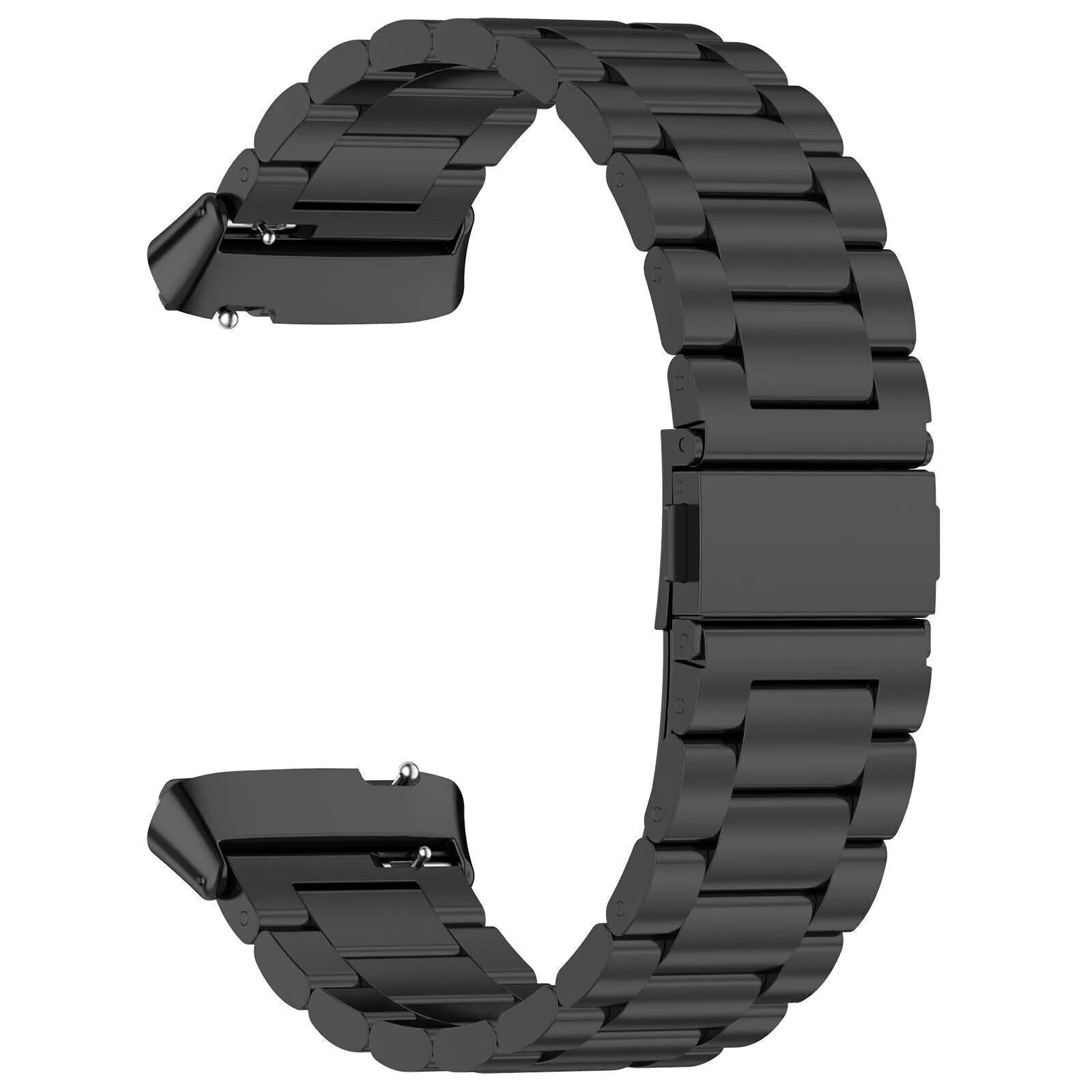 Steel Strap, black, without a watch, 3/4 front view