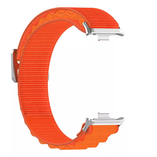 Xiaomi Smart Band 8 Pro Alpine Nylonarmband (Orange)