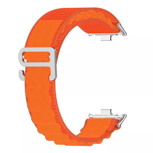 Xiaomi Smart Band 8 Pro Alpine Nylonarmband (Orange)