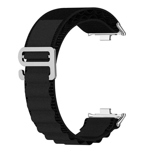 Correa nylon Alpine Redmi Watch 4 (negra)