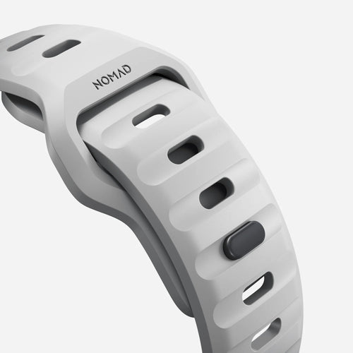 Nomad Correa silicona deportiva Apple Watch (gris lunar)