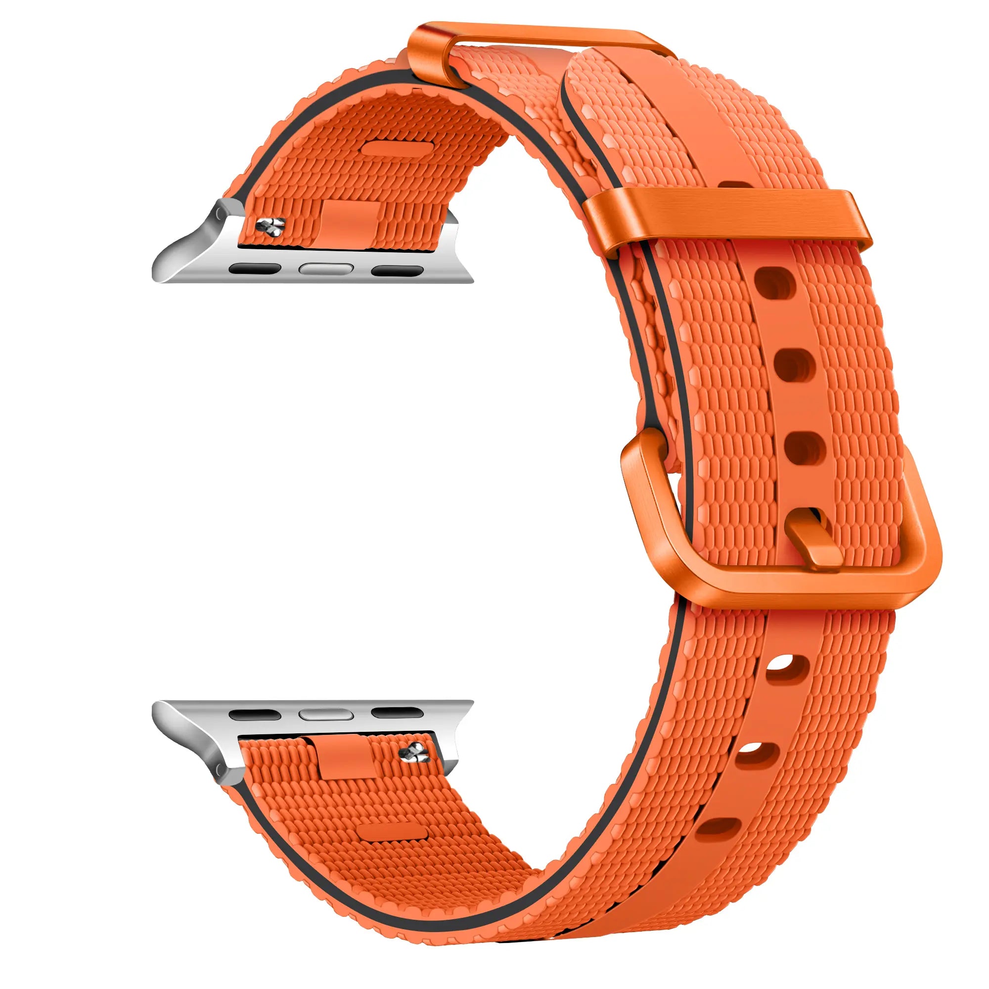 Apple Watch Silicone Active Strap (Orange)