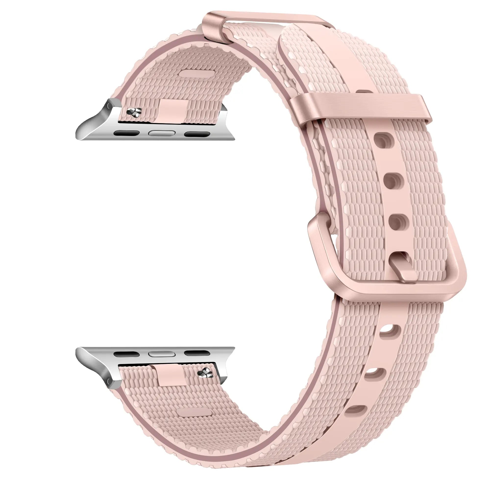 Apple Watch Silicone Active Strap (Light Pink)
