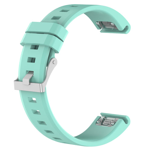 Garmin Fenix 7 glossy silicone band (aqua)