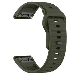 Garmin Instinct E - 45mm outdoor siliconen band (legergroen)