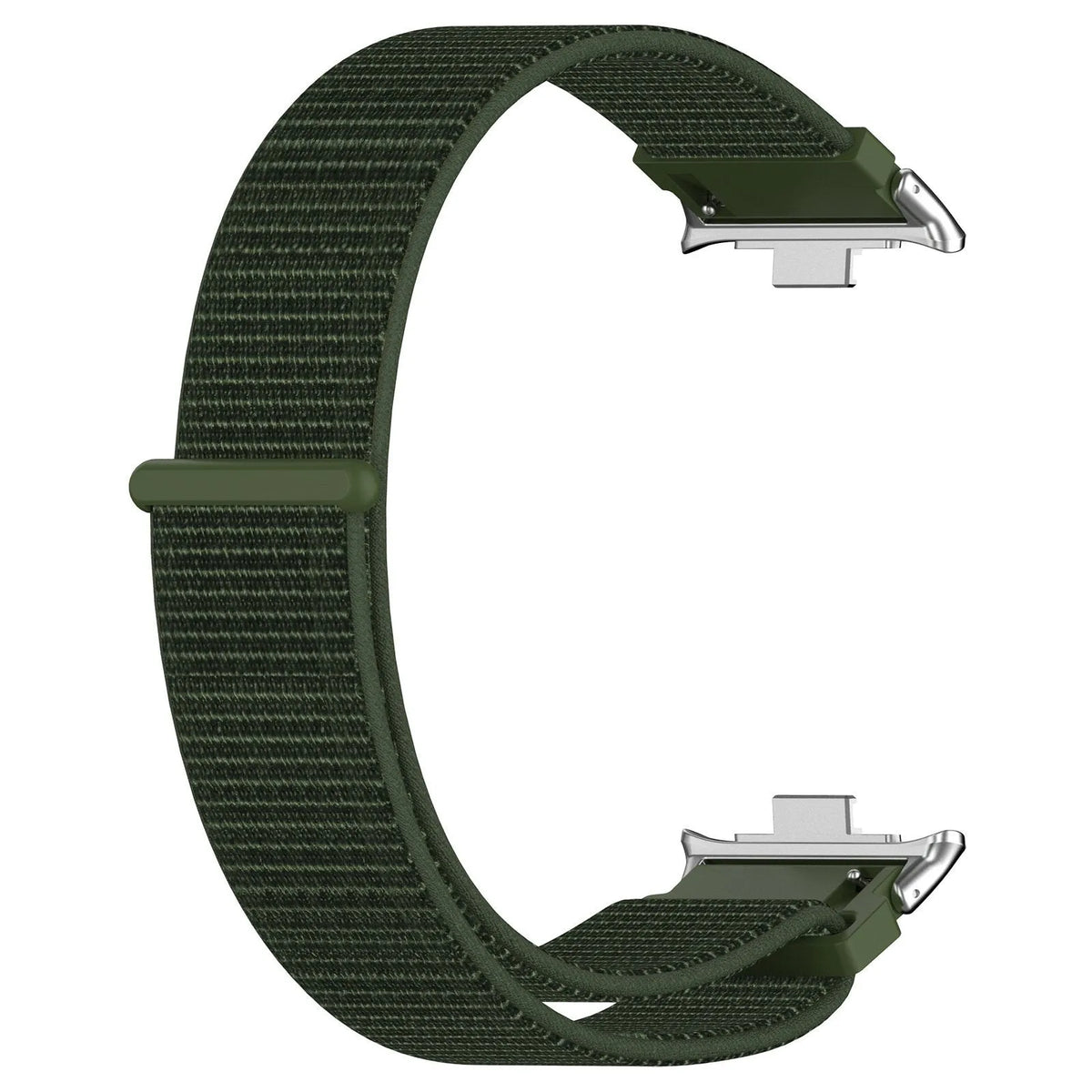 Nylon Strap, army green, without a watch, 3/4 front view