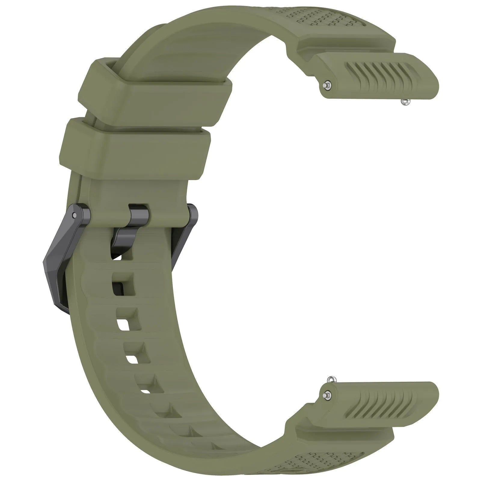 Coros Apex 4 - 46mm Silicone Strap (Army Green)