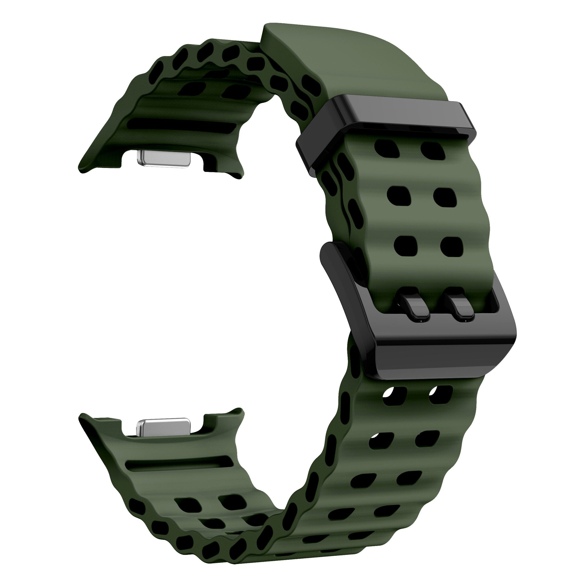Samsung Galaxy Watch 8 Classic Ocean Armband (Olivgrün)