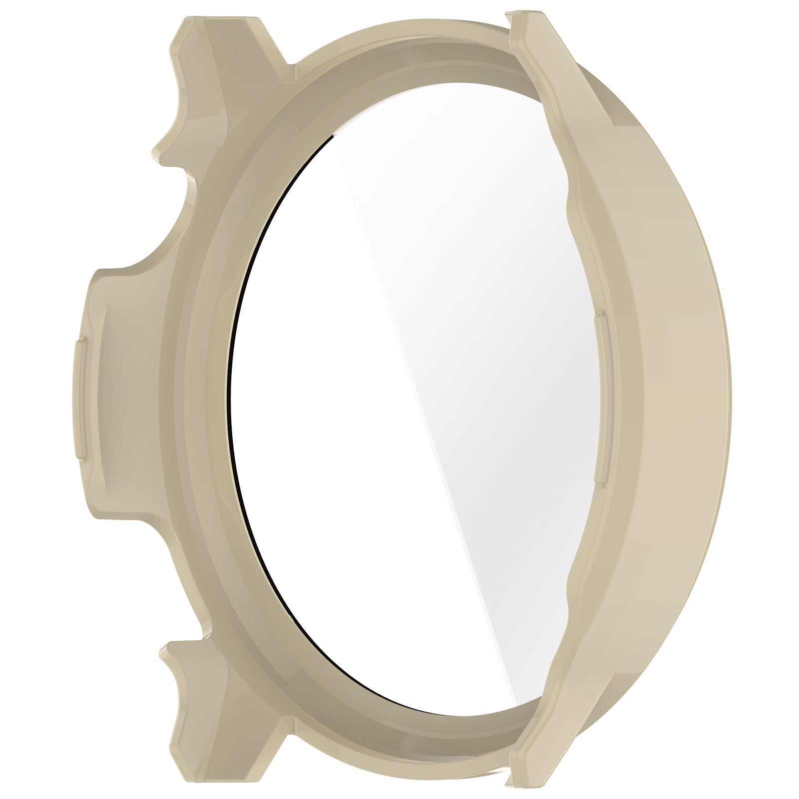 Garmin Venu 4 - 41mm hard case met glas (beige)