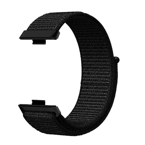 Huawei Watch Fit 4 Nylon Classic Strap (Black)