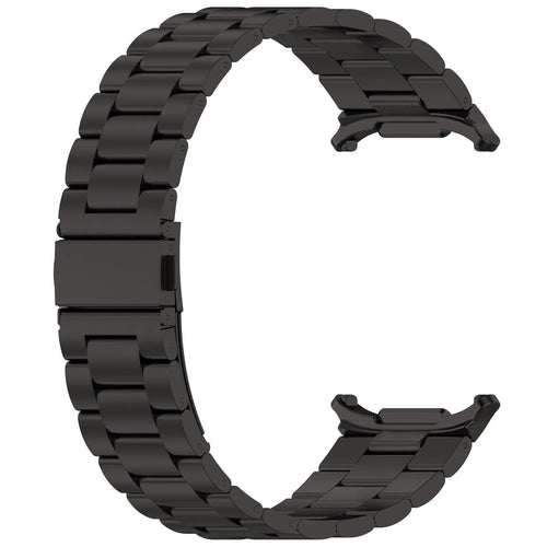 Steel Strap, black, without a watch, 3/4 front view