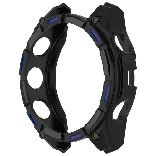 Garmin Quatix 8 - 47mm Rugged TPU Case (Black/Blue)