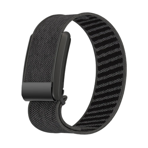 Bracelet nylon tricotée WHOOP MG (noir/gris)