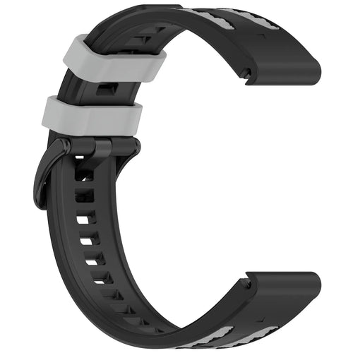 Garmin D2 Mach 1 Pro Sport Grain Strap (Black/Grey)