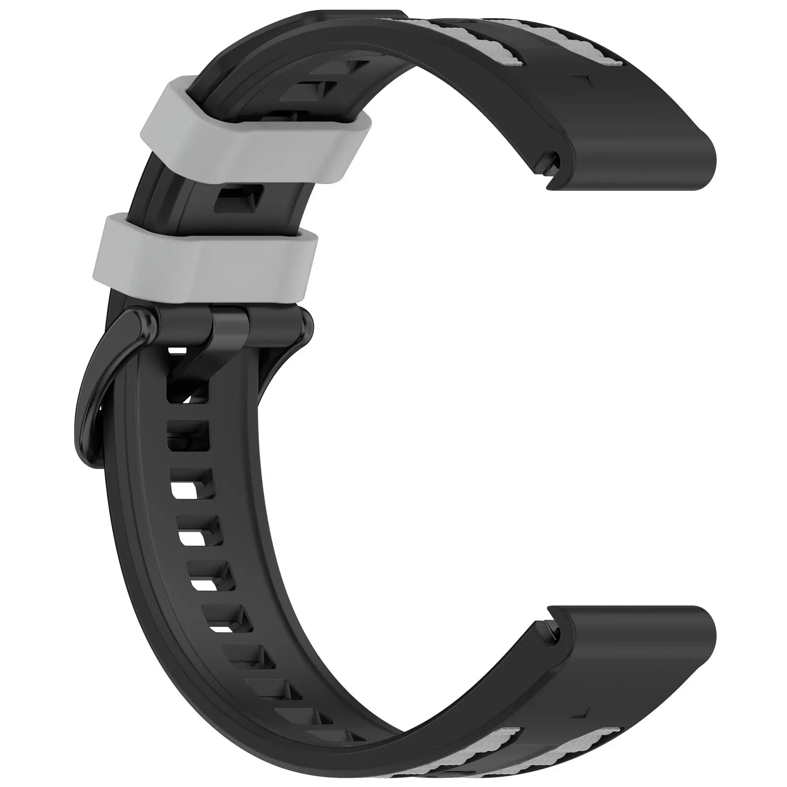 Garmin D2 Mach 1 Pro Sport Grain Strap (Black/Grey)