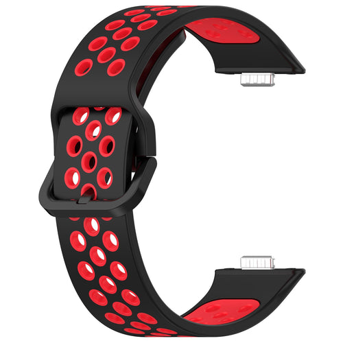 Huawei Watch Fit 3 Sportarmband (schwarz/rot)