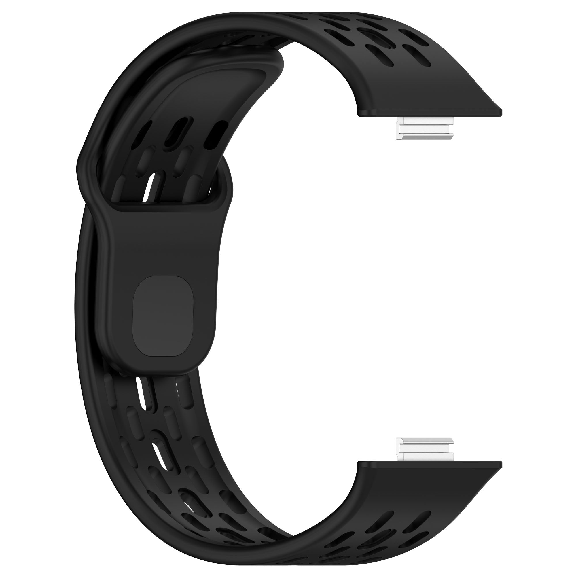 Huawei Watch Fit 5 Pro siliconen air bandje (zwart)