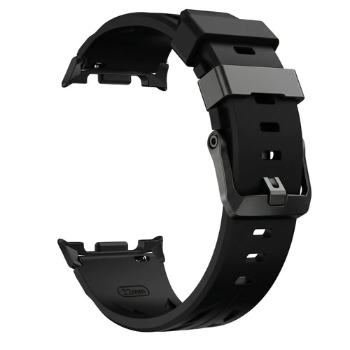 Samsung Galaxy Watch 9 - 44mm Race Silicone Strap (Black)
