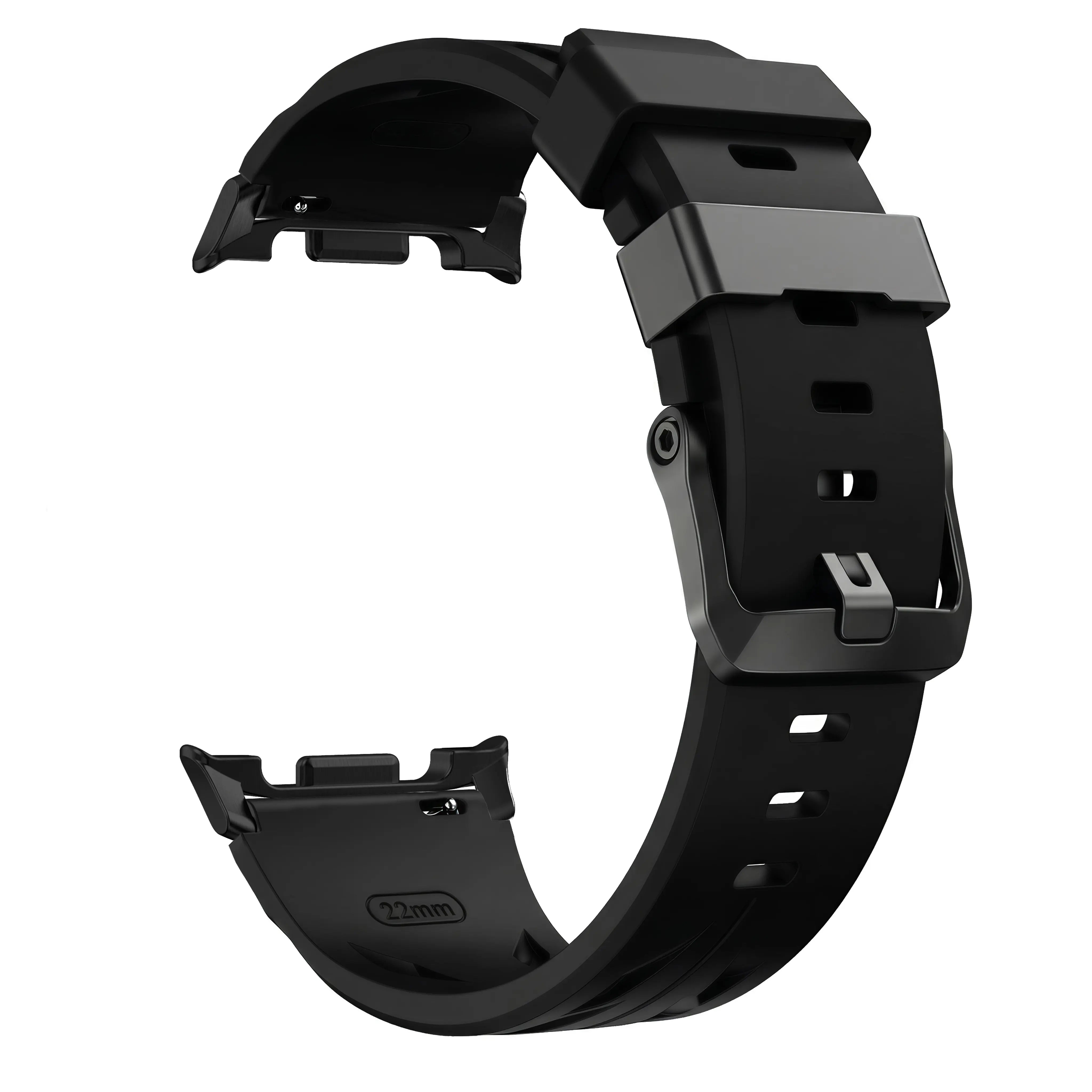 Correa silicona race Samsung Galaxy Watch 9 - 40mm (negro)